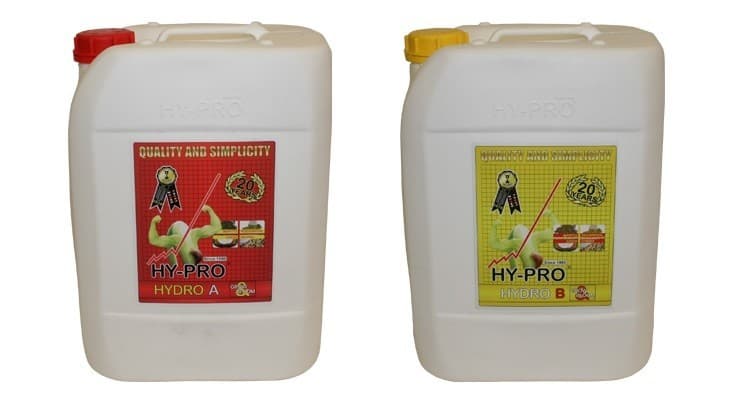 Hy-Pro Hydrodünger A+B, 20L.