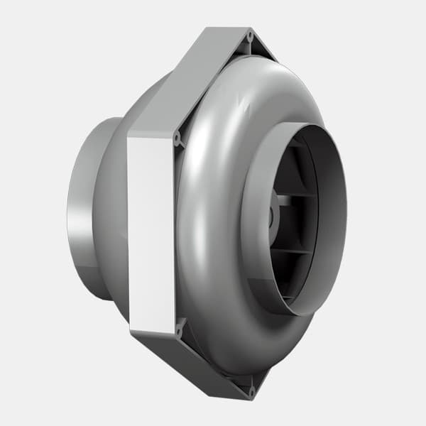 Ufo Lüfter 800 m³/h, 250 mm. Anschlüsse