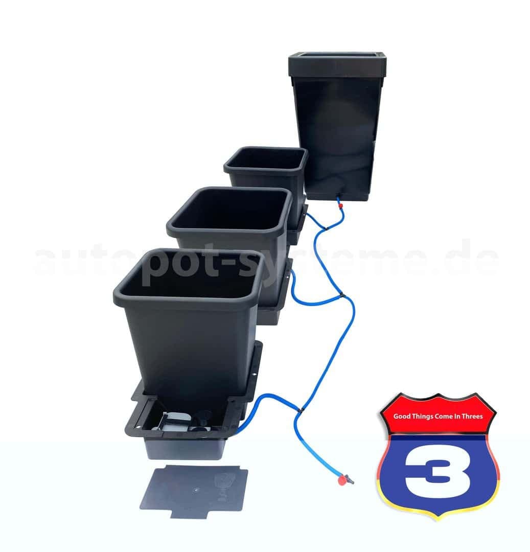 Autopot 3-Topf-System mit 47 L Tank