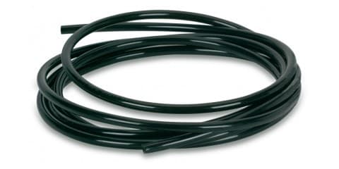 TUBING 1/4" BLACK - 10M