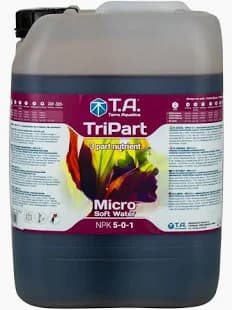 GHE FloraMicro / T.A. TriPart Micro, 10L (Softwater)
