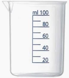 Messbecher 100 ml.