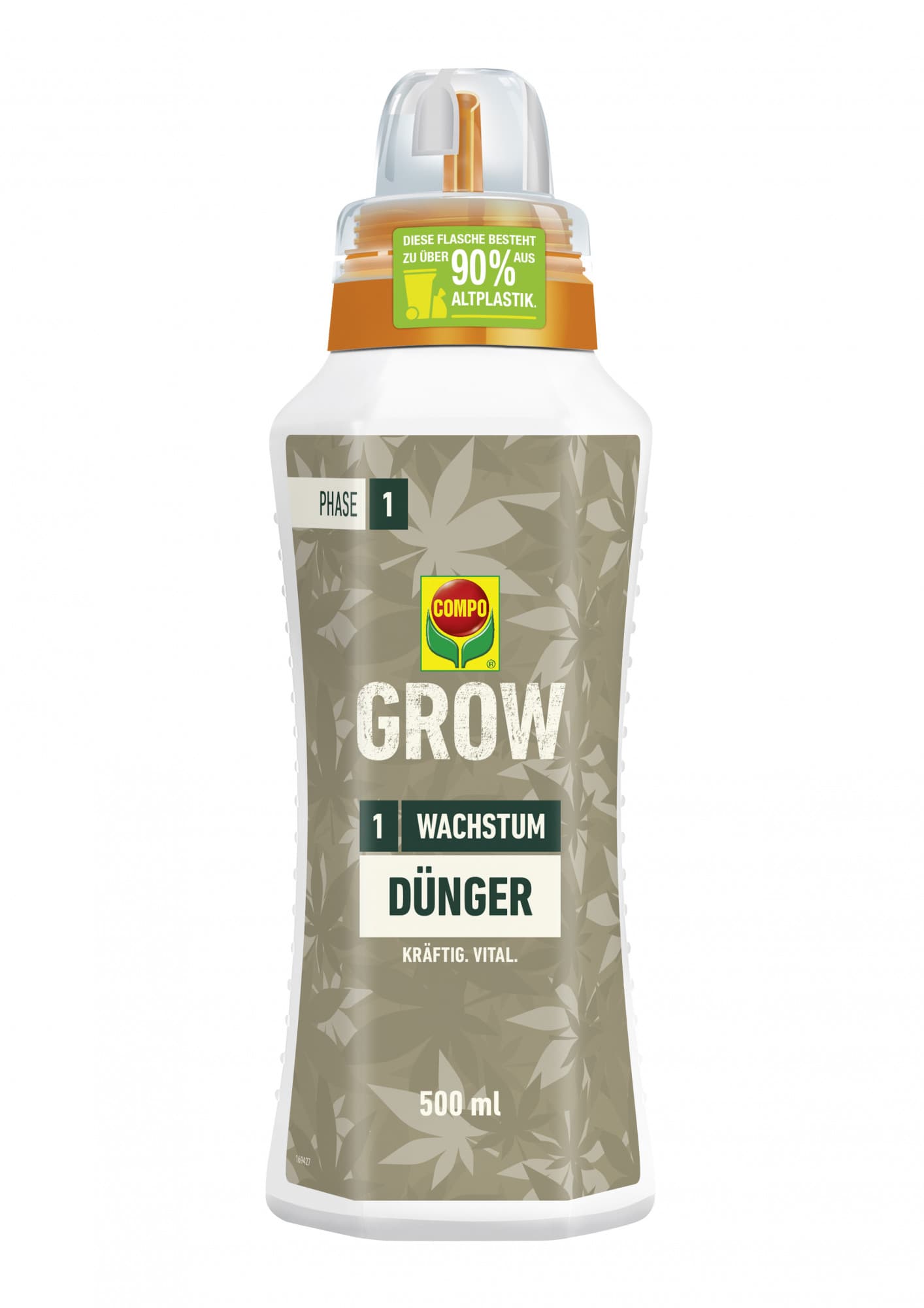 COMPO GROW Wachtumsdünger Phase 2, 500 ml