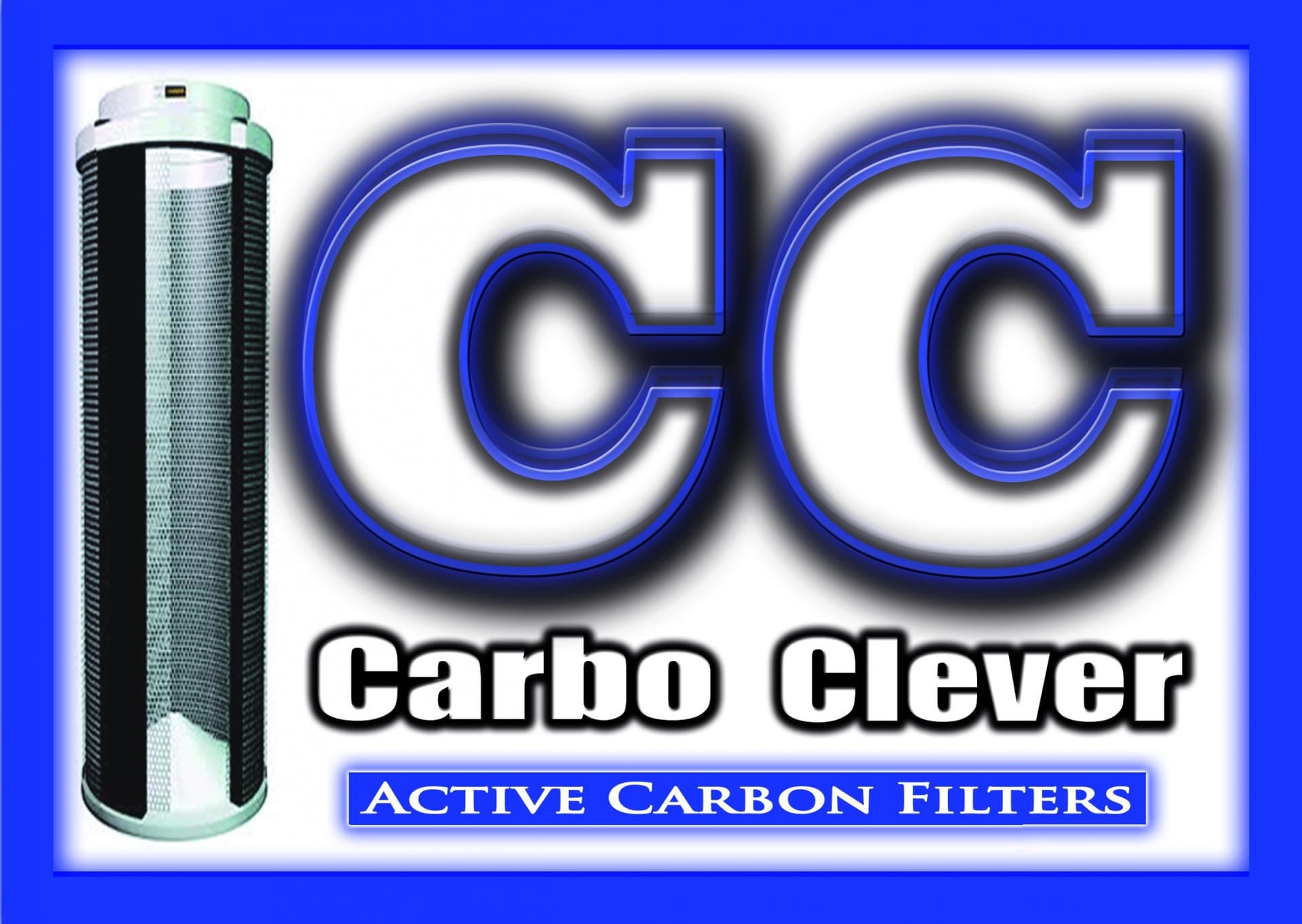 CarboClever "CC" Inline- Filter 1500 m³/ h. - 200 mm Anschlüsse