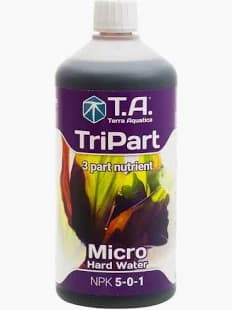 GHE FloraMicro / T.A. TriPart Micro, 1L. (Hardwater)