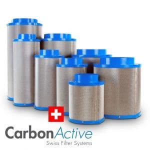 Carbon Active Granulate Filter, 650 m³/h. - 200 mm Flansch