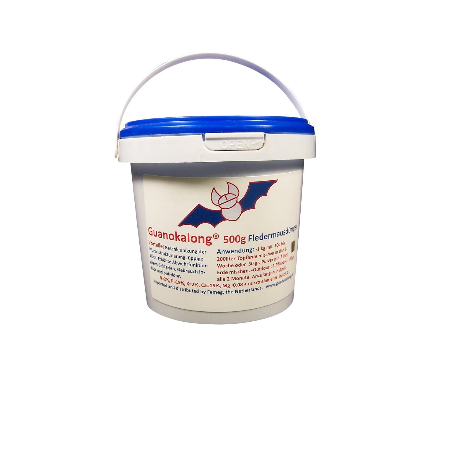 Guanokalong PULVER, 3 kg.