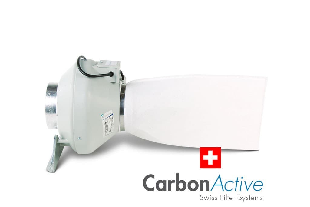 Carbon Active Pollensock für 100 mm  Anschlüsse