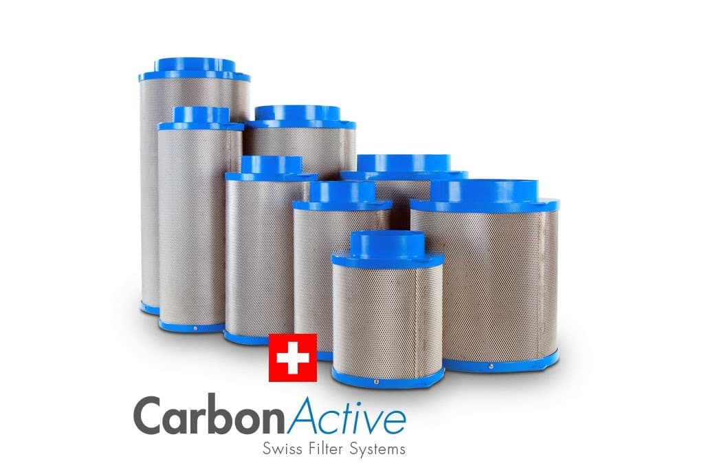 Carbon Active Granulate Filter, 500 m³/h. - 125 mm Flansch