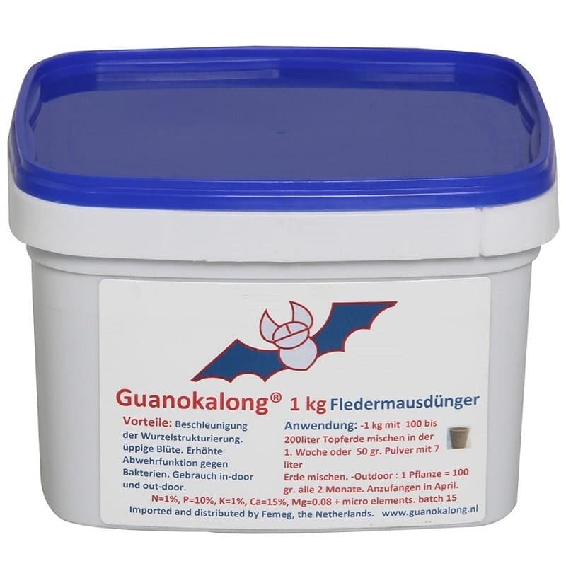 Guanokalong PULVER, 1 kg.