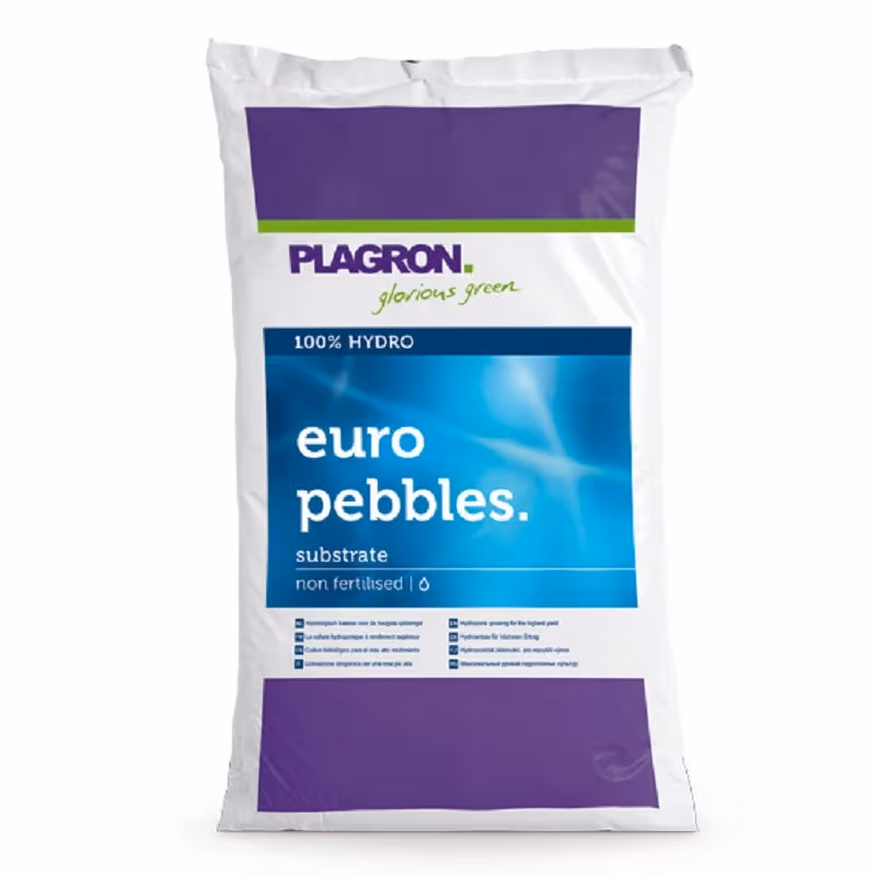 Plagron Euro Pebbles (Blähtonkugeln), 10L./ 150 Stk. Palette