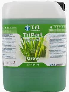 GHE FloraGro / T.A. TriPart Grow, 10L.