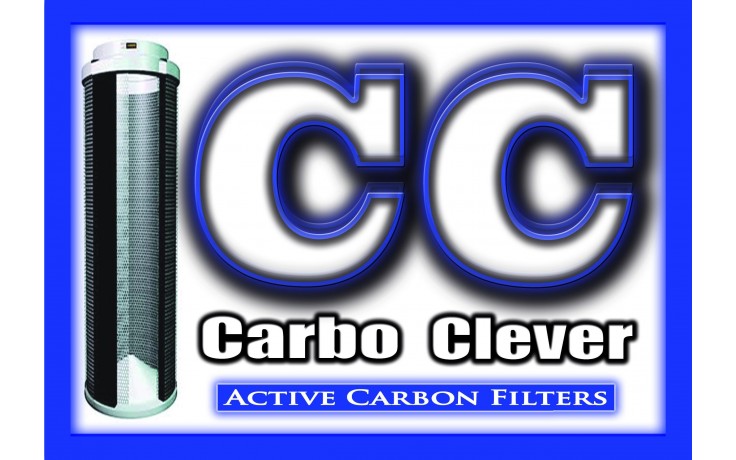 CarboClever "CC" Inline-Filter 1000m³/ h. - 200 mm Anschlüsse