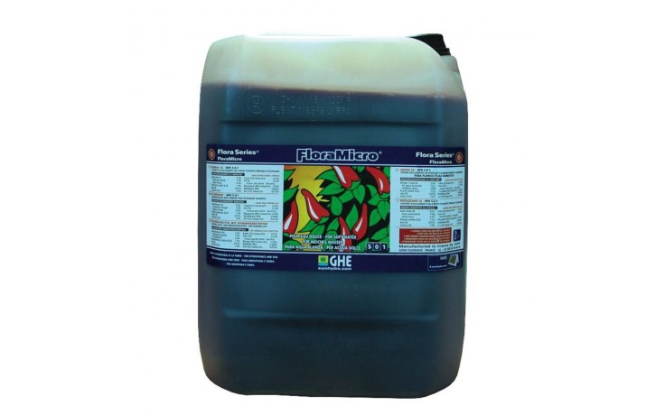 GHE FloraMicro / T.A. TriPart Micro, 10L. (Hardwater)