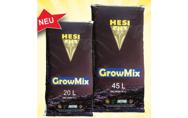 Hesi Grow Mix, 45 L, Palette à 45 Sack