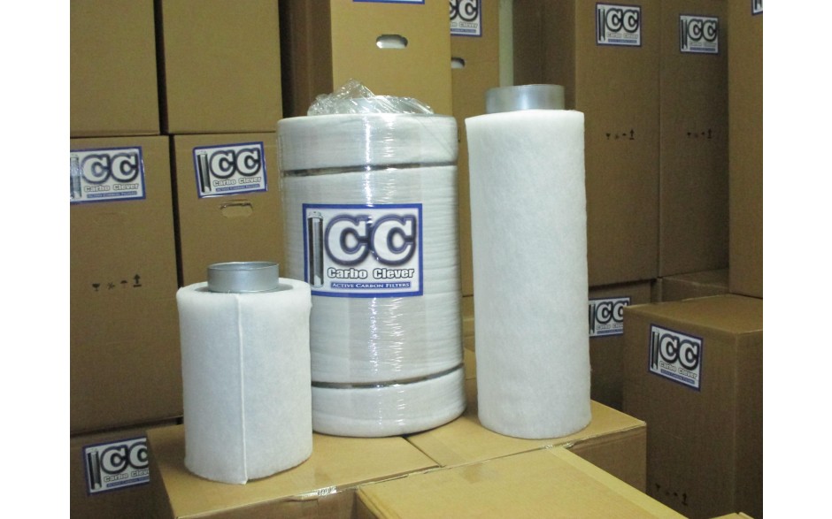 CarboClever "CC" Filter 375 m³/ h. - 125 mm Flansch