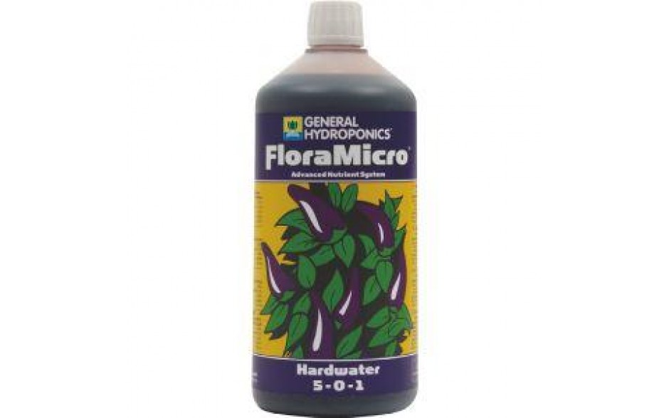 GHE FloraMicro / T.A. TriPart Micro, 1L. (Hardwater)