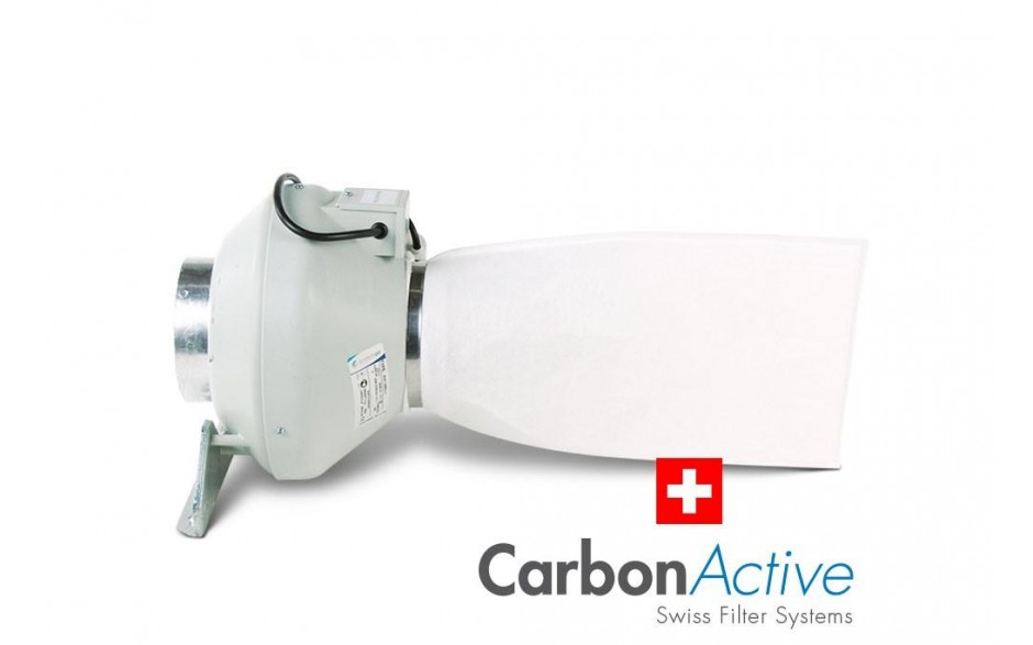 Carbon Active Pollensock für 100 mm  Anschlüsse