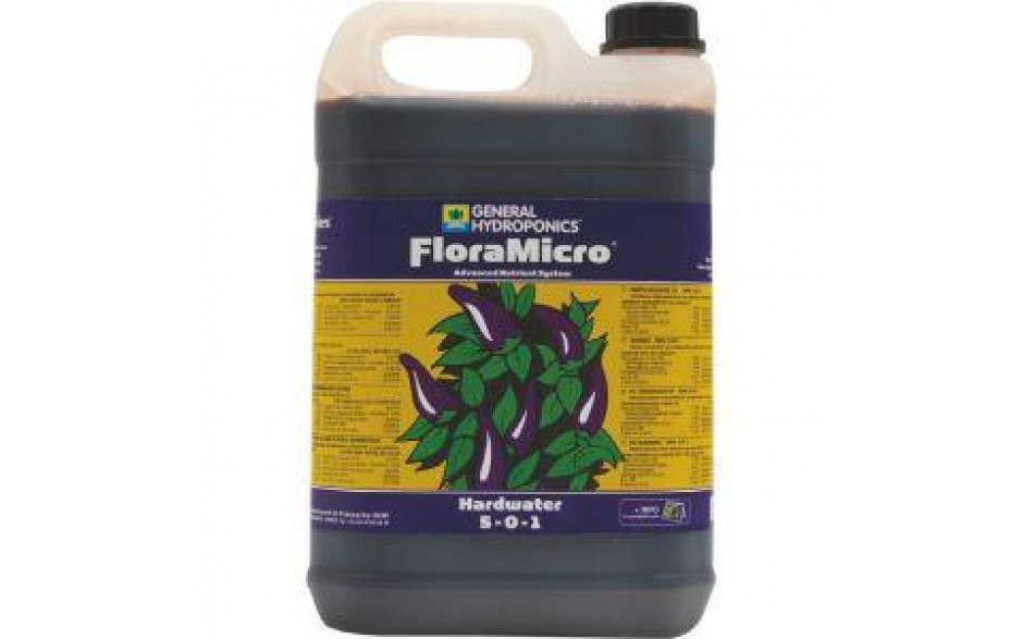 GHE FloraMicro / T.A. TriPart Micro, 5L. (Hardwater)
