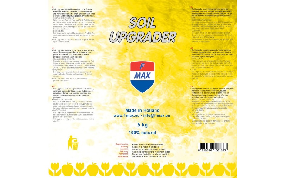 F-MAX Soil Upgrader, 5kg